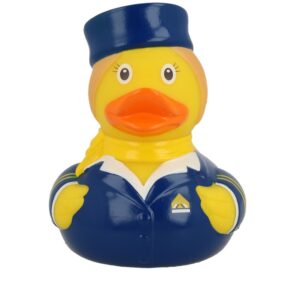 PATO AZAFATA DE VUELO PAÑUELO AMARILLO