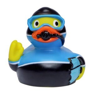 PATO BUZO AZUL Y NEGRO