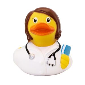 PATO DOCTORA CON LIBRETA