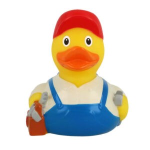 PATO MANITAS GORRA ROJA