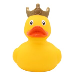 PATO AMARILLO CON CORONA XL