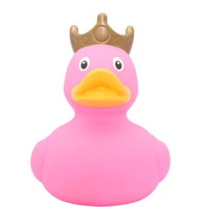 PATO ROSA CON CORONA XL