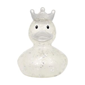 PATO PURPURINA PLATEADO