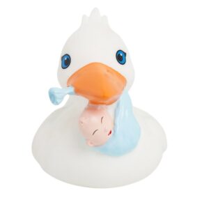 PATO CIGUEÑA CON BEBÉ