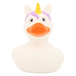 PATO UNICORNIO BLANCO