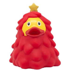 PATO ARBOL DE NAVIDAD ROJO