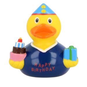 PATO CUMPLEAÑOS AZUL