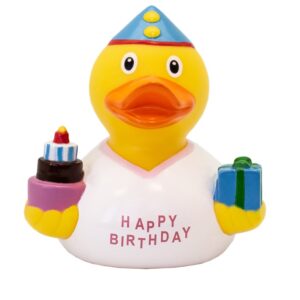 PATO CUMPLEAÑOS BLANCO