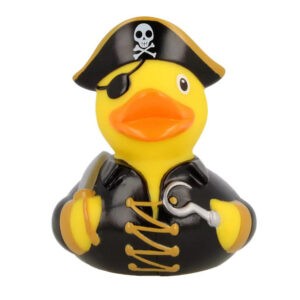 PATO PIRATA NEGRO GARFIO