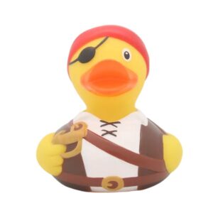 PATO PIRATA PAÑUELO ROJO