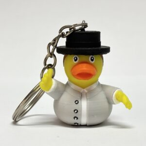 LLAVERO PATO FLAMENCO
